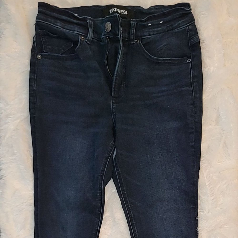 Dark denim Express Jeans
